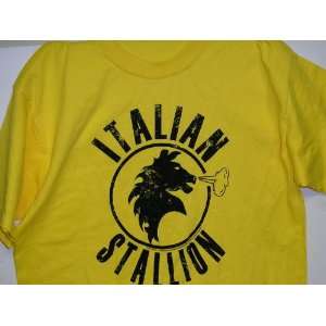 T-Shirt Funshirt Shirt "Italian Stallion" Rocky Sly Silvester Stallone Balboa 