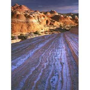  Sandstone slickrock on Colorado Plateau, Vermilion Cliffs 