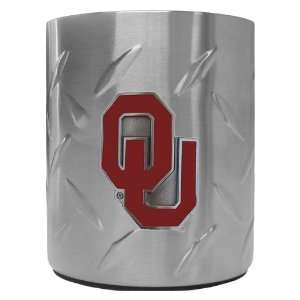  Oklahoma Sooners NCAA Diamond Plate Beverage Can Holder 