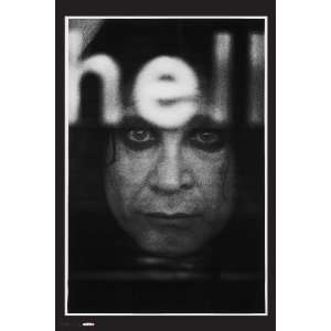 Ozzy Osbourne Black & White Portrait, 20 x 30 Poster Print 