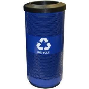   Outdoor 20 Gallon Recycling Receptacle SC20 01 BL