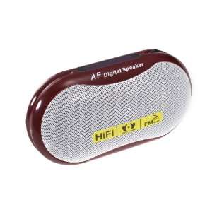   Digital HiFi AF Speaker with TF Slot / USB Port /FM Radio   Red