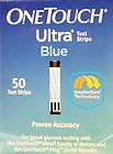 One Touch Ultra Blue test strips 50 ct  