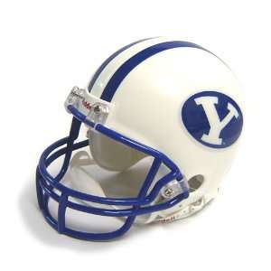 Brigham Young University Cougars Throw   Miniature Replica back Helmet 