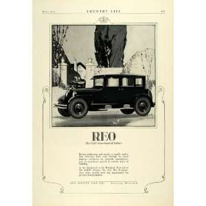  1925 Ad Reo Motor Car Co Lansing Michigan Brougham 