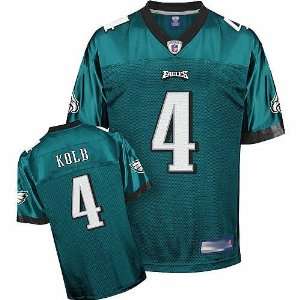 KIDS Philadelphia Eagles NFL Jerseys #4 Kevin Kolb GREEN Authentic 
