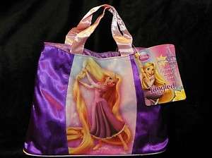 Disney Tangled Rapunzel Tote Purse Costume Bag Dress Up Play New 