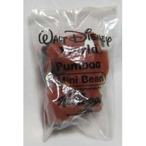   World   The Lion King Pumbaa Mini Bean Bag, 2001 