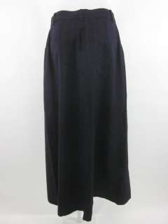 OMO NORMA KAMALI Black Pocketed Long Skirt Sz 4  