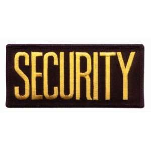com SECURITY Guard Officer Small Uniform Jacket Patch Emblem Insignia 
