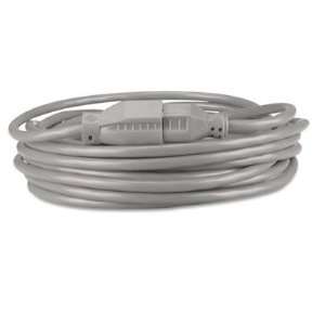  Indoor Heavy Duty Extension Cord   15 Feet, Gray(sold in 