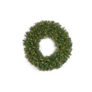 National Tree 36 Norwood Fir Wreath with 100 Clear Lights (NF 36WLO 1 