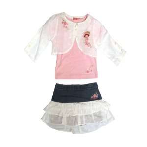  Strawberry Shortcake Girls 3 Piece Skirt Set Baby