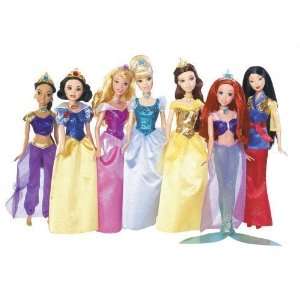  Disney Princess Shimmer Doll Collection Toys & Games