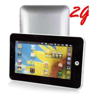 New 7 2G infomat 800MHz Android 2.3 WIFI/3G Touch Screen Tablet PC 