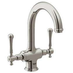 Grohe Bridgeford Single Hole Bar Sink Faucet 31055EN0 Brushed Nickel
