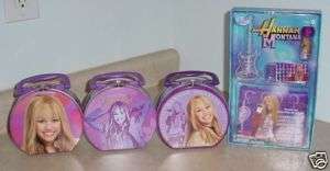 Disney Hannah Montana 3 metal cases & beauty set  