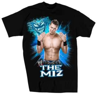 THE MIZ Im Awesome Blue Pose T Shirt WWE New  