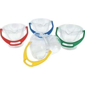  Dantoy Transparent Bucket   5 inches   Assorted Colors 