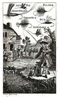 Frontispiece from The Art of Angling by Richard Brookes, 1790
