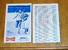 1982 NASL San Diego Sockers Soccer Pocket Schedule