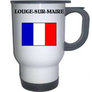  France   LOUGE SUR MAIRE White Stainless Steel Mug 