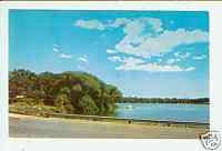 Fountain Lake Albert Lea MN Freeborn Postcard  