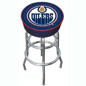  NHL Edmonton Oilers Padded Bar Stool Electronics