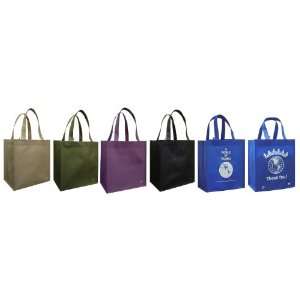  Reusable Grocery Tote Bag 6 Pack Combo 