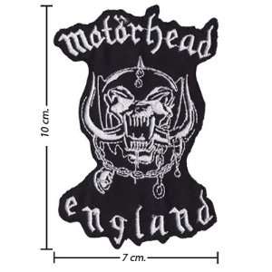 3pcs Motorhead Music Band Logo Ii Embroidered Iron on Patches Kid 