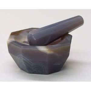 Mortar and Pestle Agate 75mm  Industrial & Scientific