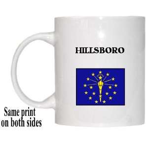  US State Flag   HILLSBORO, Indiana (IN) Mug Everything 