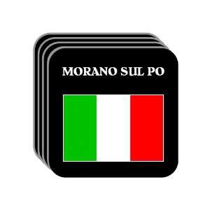  Italy   MORANO SUL PO Set of 4 Mini Mousepad Coasters 