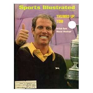 Tom Weiskopf Unsigned Sports Illustrated Magazine   July 23, 1973 