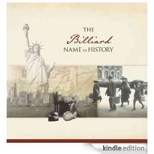 The Billiard Name in History Ancestry  Kindle Store