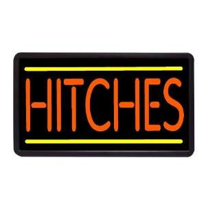  Hitches 13 x 24 Simulated Neon Sign