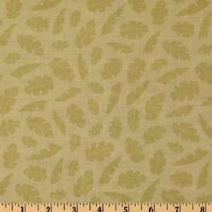  44 Wide Monotone Leaf Khaki Fabric By The Yard Arts 