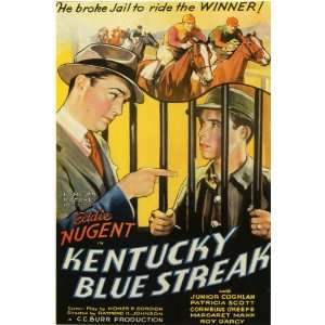 Kentucky Blue Streak Movie Poster (11 x 17 Inches   28cm x 44cm) (1935 