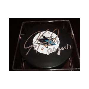   HOCKEY PUCK,NHL,ALSO ADDED 500 GOALS,WITH PROOF + COA 