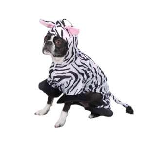  Zack & Zoey Polyester Zebra Stripes Dog Costume, X Large 