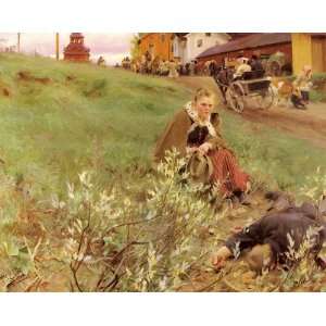  Hand Made Oil Reproduction   Anders Zorn   24 x 20 inches 