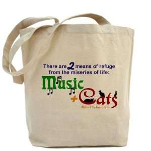  Miseries of Life  Music Tote Bag by  Beauty