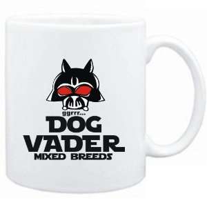    Mug White  DOG VADER  Mixed Breeds  Dogs