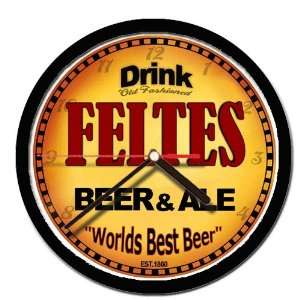  FELTES beer and ale cerveza wall clock 