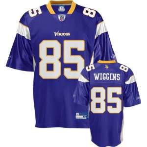  Jermaine Wiggins Minnesota Vikings Purple NFL Replica 