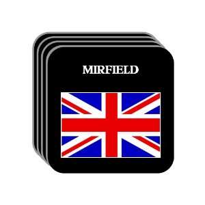  UK, England   MIRFIELD Set of 4 Mini Mousepad Coasters 
