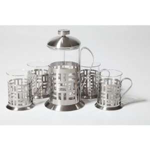 Yedi Houseware CC401/402/313/400 Coffee and Tea Press Set  