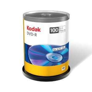 NEW KODAK 50300 DVD MINUS R 4.7GB 100 PACK SPINDLE 16X 