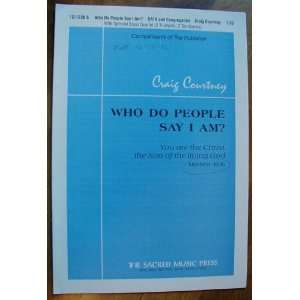  Who Do People Say I Am? (SATB, Congregation, and Organ 