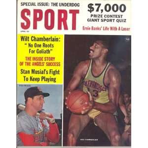 Sport Magazine April 1963 Wilt Chamberlain San Francisco Warriors 